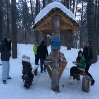 Photo taken at База Отдыха Лебяжье by Polina G. on 2/21/2016