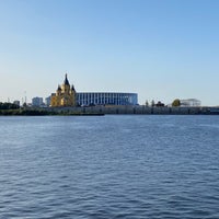 Photo taken at Spit of the Oka and Volga rivers by Наталия М. on 9/27/2020