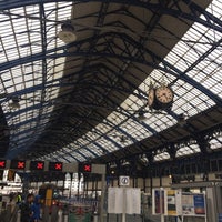 Photo taken at Brighton Railway Station (BTN) by Mneera R. on 4/16/2017