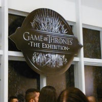 Photo taken at Game of Thrones: The Exhibition by Victoria T. on 4/9/2014