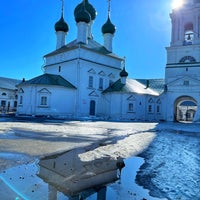 Photo taken at Церковь Спаса Нерукотворного в рядах by Vera V. on 3/27/2021