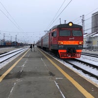 Photo taken at Ж/Д станция Шарташ by Dmitry T. on 12/1/2019