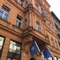 Photo taken at Sheraton Prague Charles Square Hotel by Julie R. on 4/22/2018
