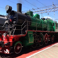 Photo taken at Rostov-Glavny Railway Station by Ирина С. on 5/9/2013