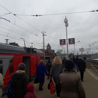 Photo taken at Ж/Д станция Сергиев Посад by Евгений on 3/30/2019