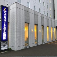 Photo taken at Comfort Hotel Kushiro by Tetsuya A. on 8/14/2022