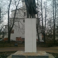 Photo taken at Памятник Ленину by Vladislav D. on 4/20/2013