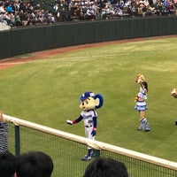 Photo taken at 石川県立野球場 by o s. on 5/9/2018