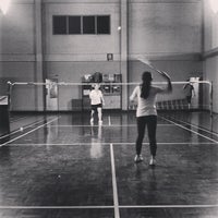 Photo taken at RBSC Badminton Court by P-K on 1/27/2013