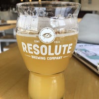 Photo taken at Resolute Brewing Company by Matt L. on 5/1/2022