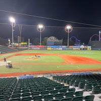 Photo taken at MCU Park Party Deck by Dan on 8/31/2022
