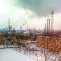Photo taken at Газпромнефть-МНПЗ by Misha N. on 12/10/2014