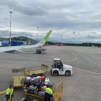 Photo taken at Yelizovo International Airport (PKC) by Denis D. on 9/13/2021