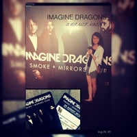 Photo taken at Imagine Dragons | Smoke + Mirrors Tour 2015 Live in Bangkok by Pound K. on 8/29/2015
