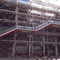 Photo prise au Centre Pompidou – Musée National d&amp;#39;Art Moderne par Niels v. le5/11/2013