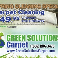 Photo taken at green solutions carpet by Green S. on 3/14/2013