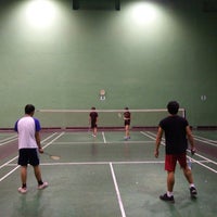Photo taken at NuanChan Badminton Court by Duck U. on 8/31/2017