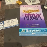 Photo taken at Broadway Palm Dinner Theatre by Chris S. on 6/25/2023