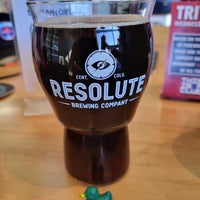 Photo taken at Resolute Brewing Company by Megan B. on 2/20/2022