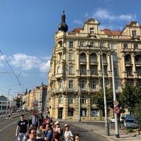 Photo taken at Jiráskovo náměstí by Shvarm on 8/4/2019