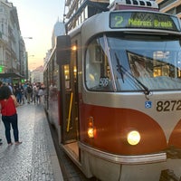 Photo taken at Národní třída (tram) by Shvarm on 8/4/2019
