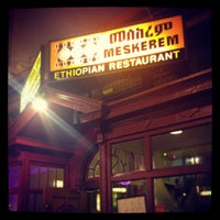 Photo taken at Meskerem Ethiopian Restaurant by Stephanie S. on 6/22/2013