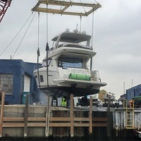 Photo taken at Chicago Yacht Yard by andrew r. on 10/25/2023