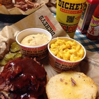 Photo taken at Dickey&amp;#39;s Barbecue Pit by Peter G. on 12/27/2013
