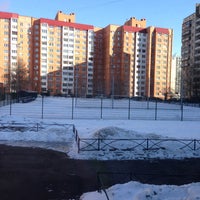 Photo taken at Футбольное Поле by Alex T. on 4/3/2013