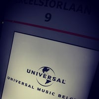 Photo taken at Universal Music Belgium by Eric G. on 12/4/2014