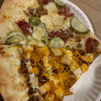 Photo taken at Dimo&amp;#39;s Pizza by Sally K. on 11/2/2019