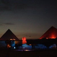 Photo taken at Great Pyramids of Giza by Caro P. on 3/4/2015
