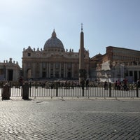 Photo taken at Saint Peter&amp;#39;s Square by Elena on 5/2/2013