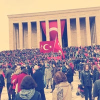 Photo taken at Anıtkabir by ⚜️🔱İZZET🔱⚜️ on 10/29/2017