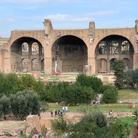 Photo taken at Basilica of Maxentius and Constantine by Fabio W. on 10/30/2019