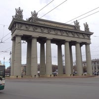 Photo taken at Площадь Московские Ворота by 🅼🅸🅺🅴 . on 4/22/2015