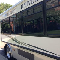 Photo taken at Gallaudet Shuttle by André P. on 7/29/2013