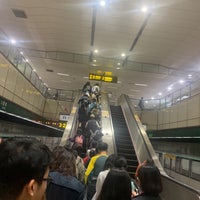 Photo taken at MRT Jingmei Station by Tsú-hân S. on 12/17/2019