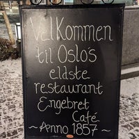 Photo taken at Engebret Café by Genevieve C. on 2/3/2023