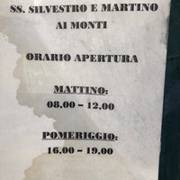Photo taken at Basilica dei Santi Silvestro e Martino ai Monti by Regina L. on 11/6/2018