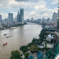 Photo taken at Chatrium Hotel Riverside Bangkok by Am Tamimi on 10/15/2023