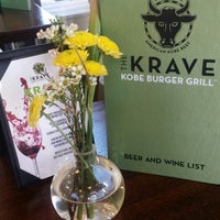 Photo taken at The Krave Kobe Burger Grill by Ashley M. on 4/19/2014