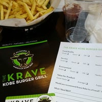 Photo taken at The Krave Kobe Burger Grill by Ashley M. on 7/31/2013
