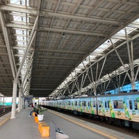 Photo taken at Stasiun Manggarai by Lee Y. on 3/3/2024