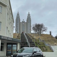 Photo taken at Hótel Kea by Woof W. on 4/21/2023