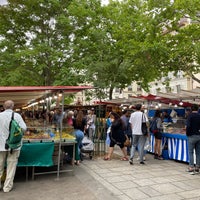 Photo taken at Marché Bastille by Woof W. on 6/19/2022