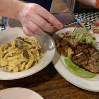 Photo taken at Jamie&amp;#39;s Italian by Woof W. on 8/31/2019