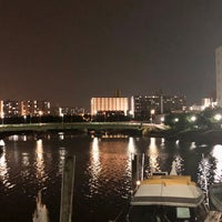 Photo taken at 勝島運河 by Yusuke S. on 6/19/2022