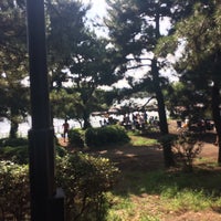 Photo taken at 大井ふ頭中央海浜公園 なぎさの森 by Yusuke S. on 7/29/2018