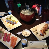 Photo taken at Chomp Sushi &amp;amp; Teppan Grill by Michelle K. on 5/9/2013